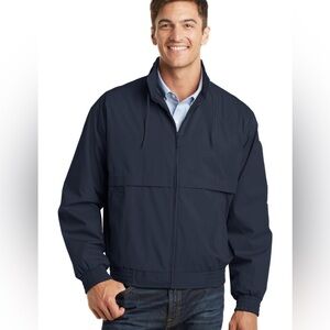 NWOT Port Authority Men's Dark Blue Windbreaker